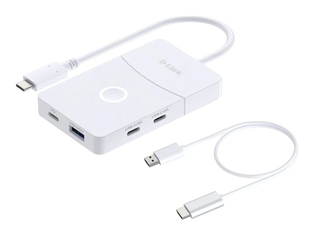 D-Link DUP-501 - Dockingstation - USB-C - 2 x