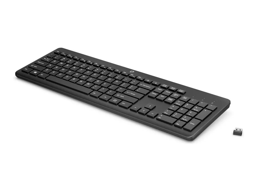 HP 230 - Tastatur - kabellos - 2.4 GHz - QWERTY