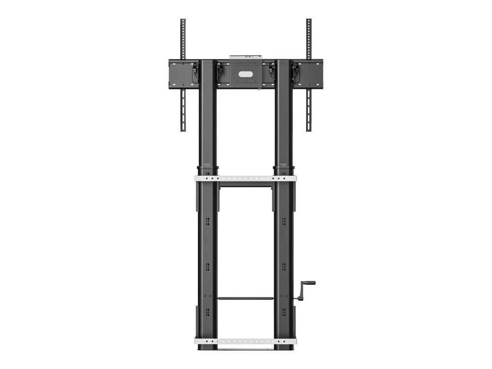 TECH DATA Vision X-Series VFM-F26W - Aufstellung - Höhe einstellbar - für Flachbildschirm - 80kg - Stahl - sandgestrahlt schwarz - Bildschirmgröße: 140-254 cm (55"-100")