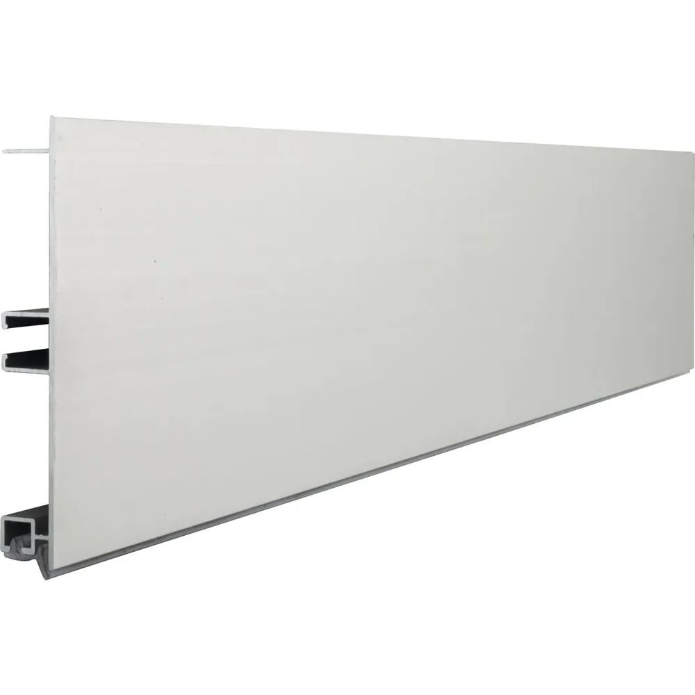 VOLPATO Sockelblende 100 mm Alu gebürstet