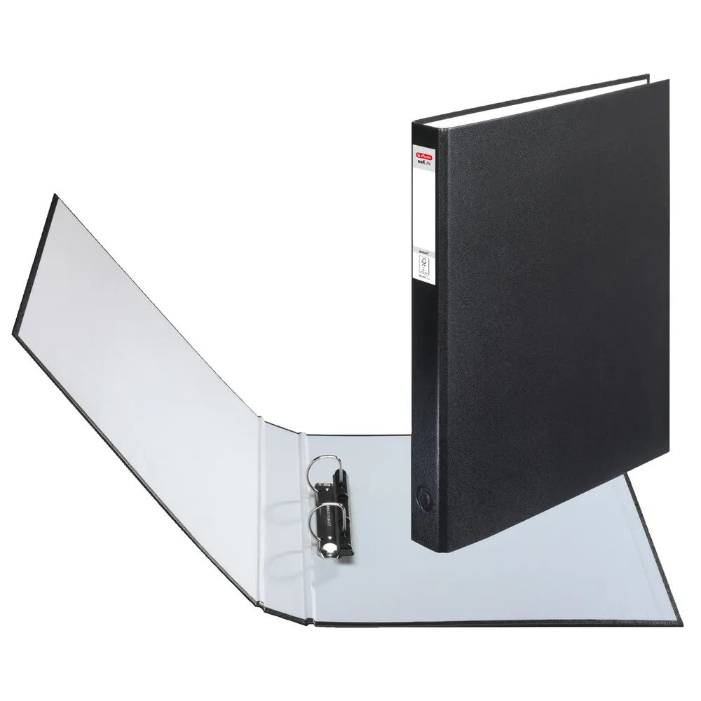 herlitz Ringbuch maX.file protect 2-Ring A4 schwarz