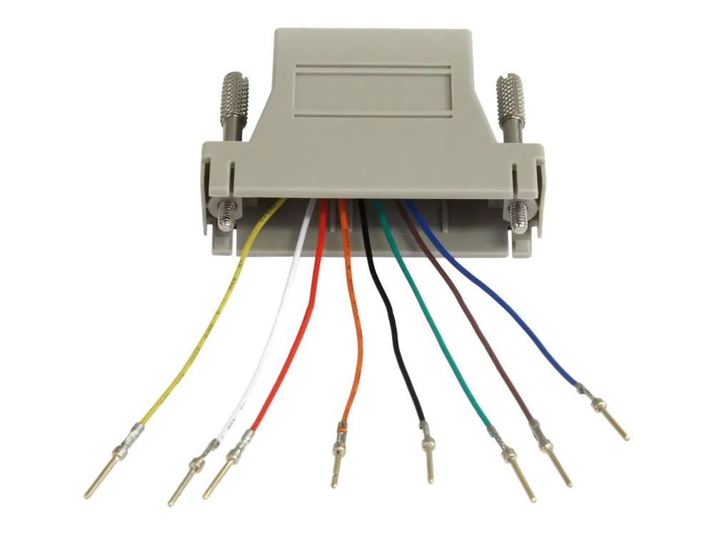 StarTech.com DB25 auf RJ45 modularer Adapter - Stecker/Buchse - Seriell Adapter - DB25 (St)