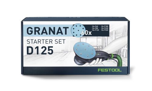 Festool Schleifmittel Granat D125 GR-Set