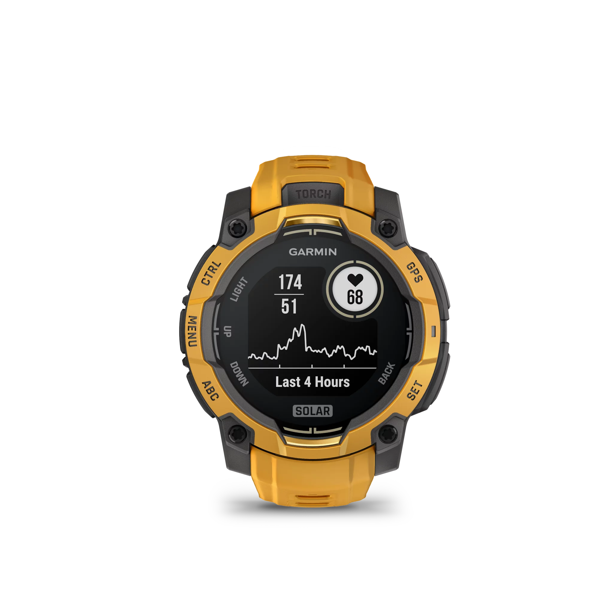 Garmin Instinct 3 Solar, 45mm Grau/Sunburst mit Silikon-Wechselarmband 22mm 