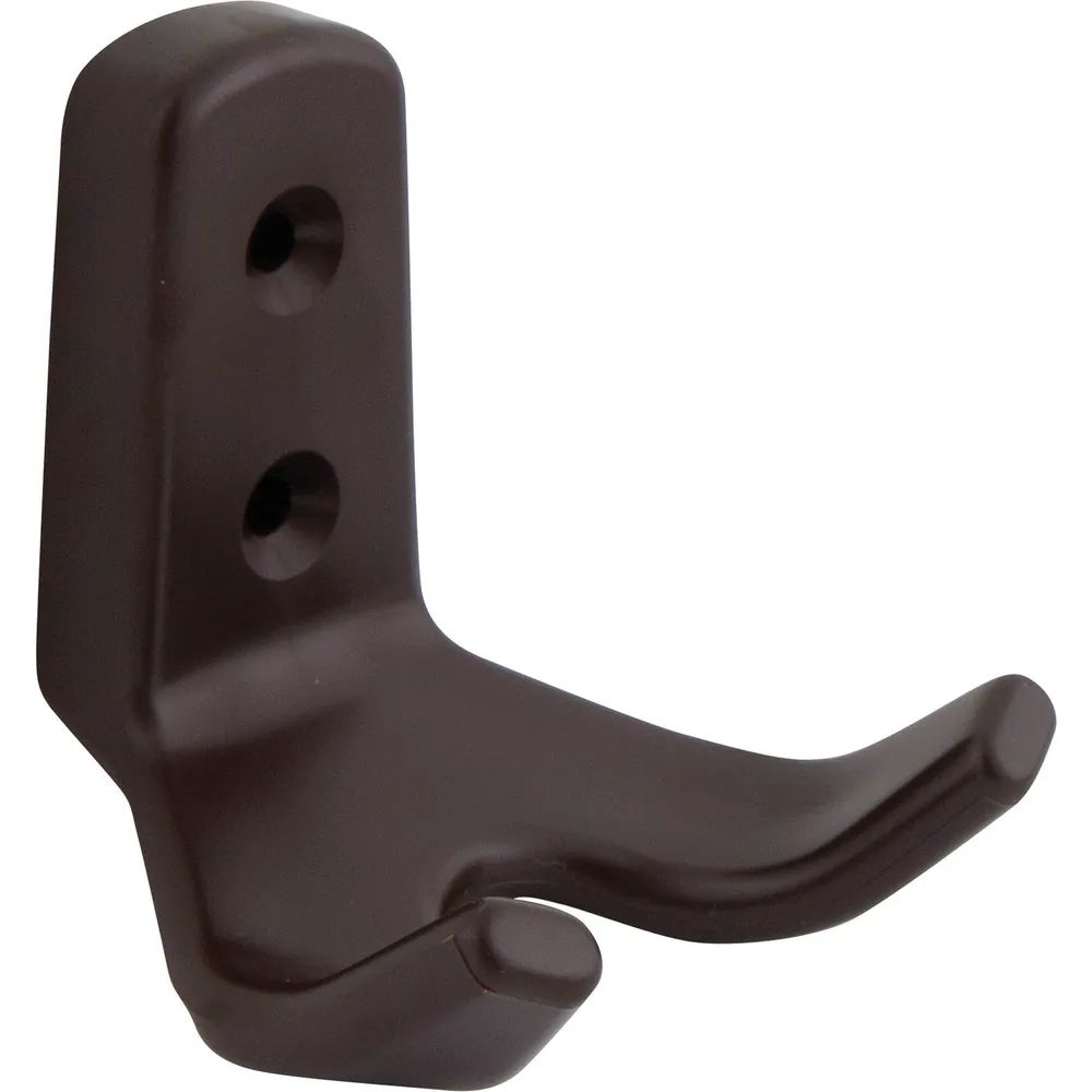 Siro Mantelhaken Amun Breite 57 mm, Höhe 62 mm, Kunststoff braun