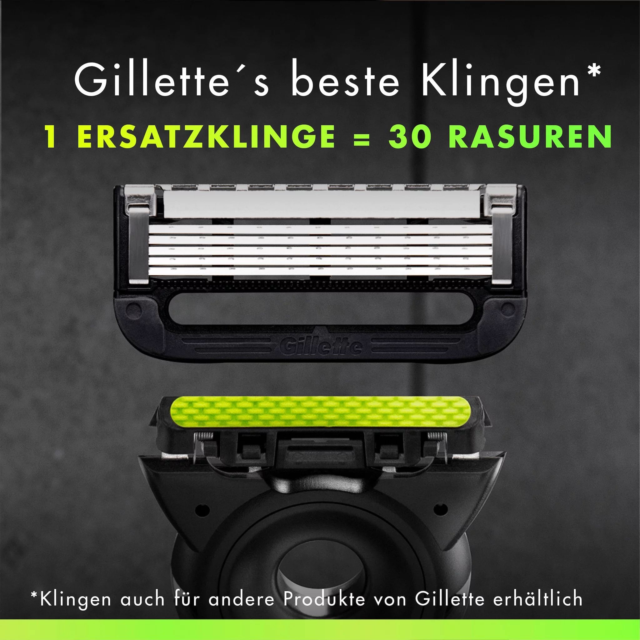 Gillette Labs Systemklingen 5er + Handstück Online Versandvariante