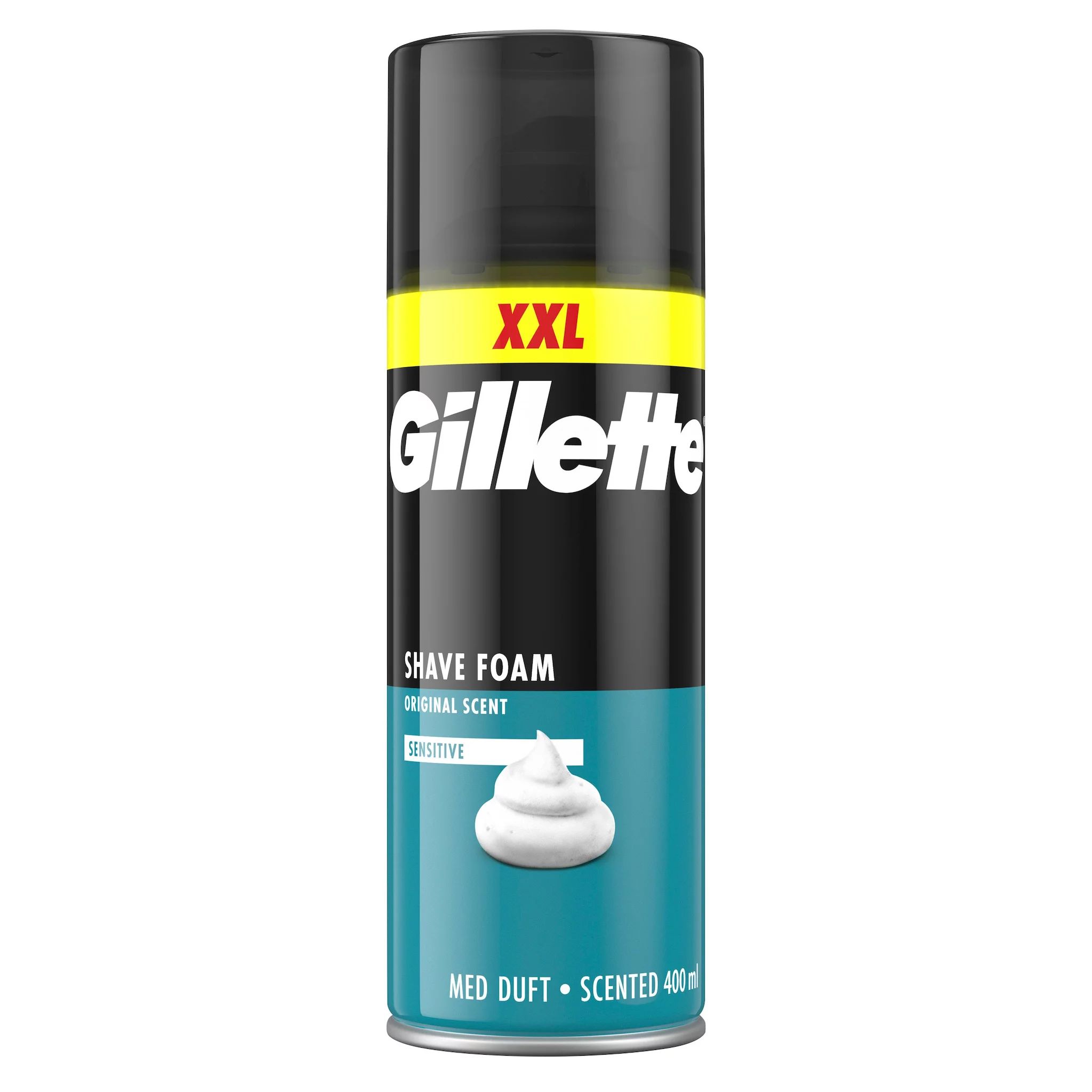 Gillette Sensitive Basis Rasierschaum, 400 ml