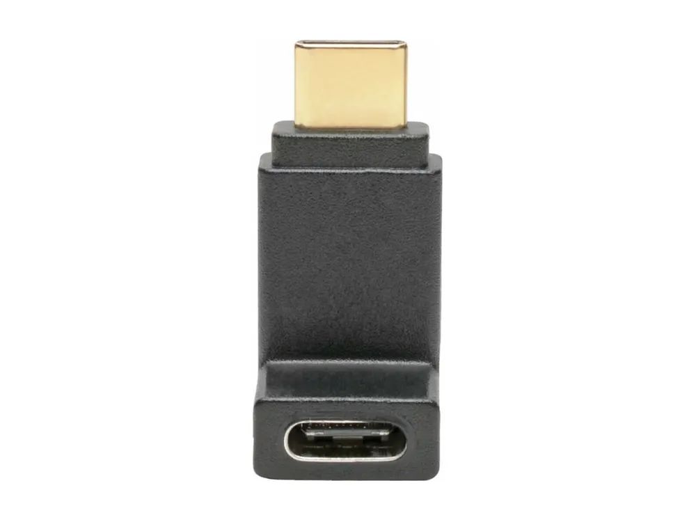 Tripp Eaton Tripp Lite Series USB C to USB Type C Adapter Converter Right Angle M/F 10Gbps 3A - USB-Adapter - 24 pin USB-C (M)