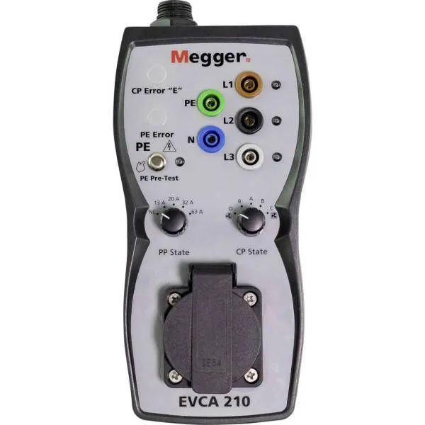 MEGGER Prüfadapter Fahrzeug-Ladestationen inkl. Ladestecker Typ 2