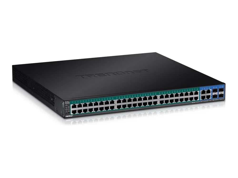 TRENDnet TPE 5048WS - Switch - Smart - 48 x 10/100/1000 (PoE+)