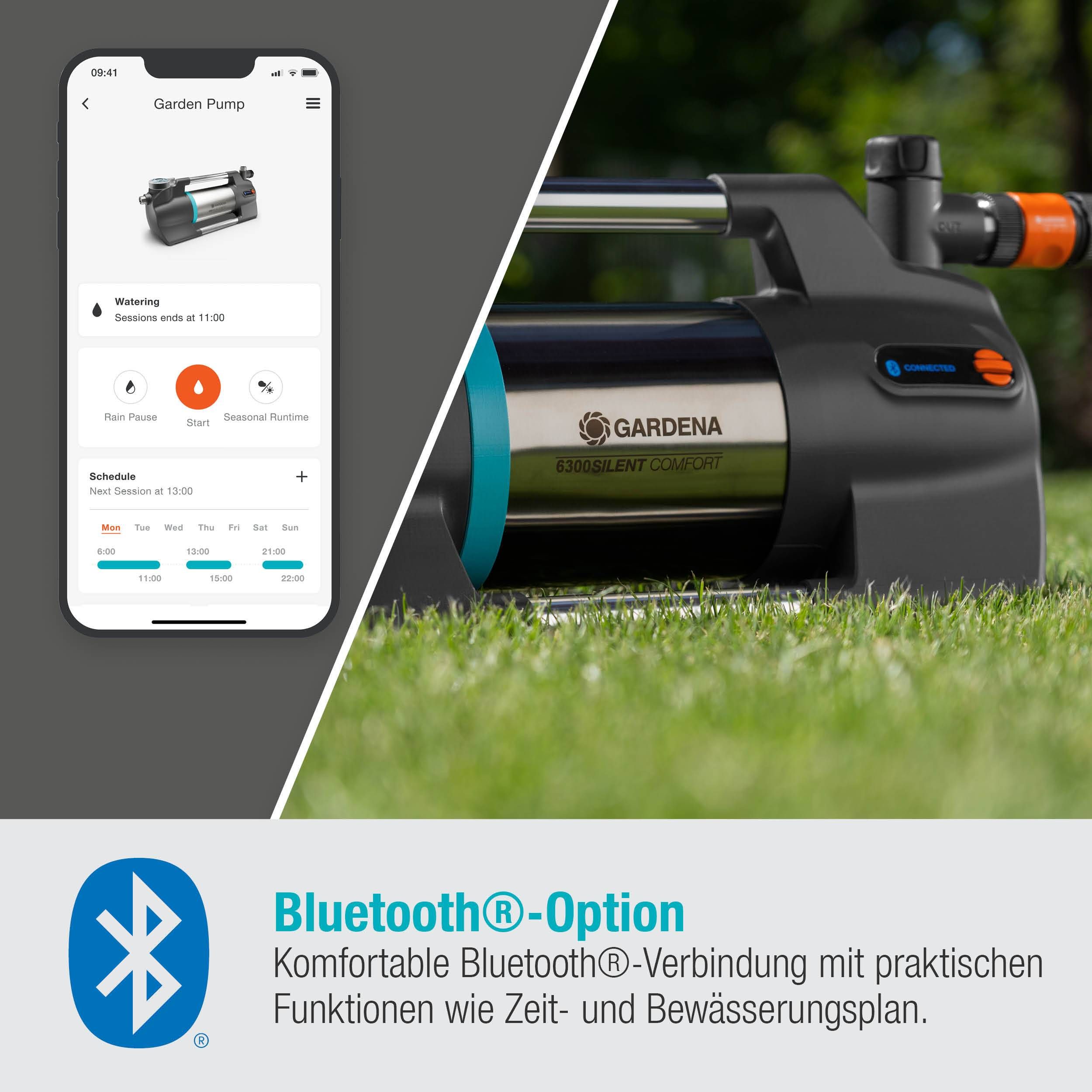 Gardena Gartenpumpe 6300 SilentComfort