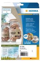 HERMA 10758 - Braun - Rechteck - Dauerhaft - 210 x 297 mm - A4 - Universal
