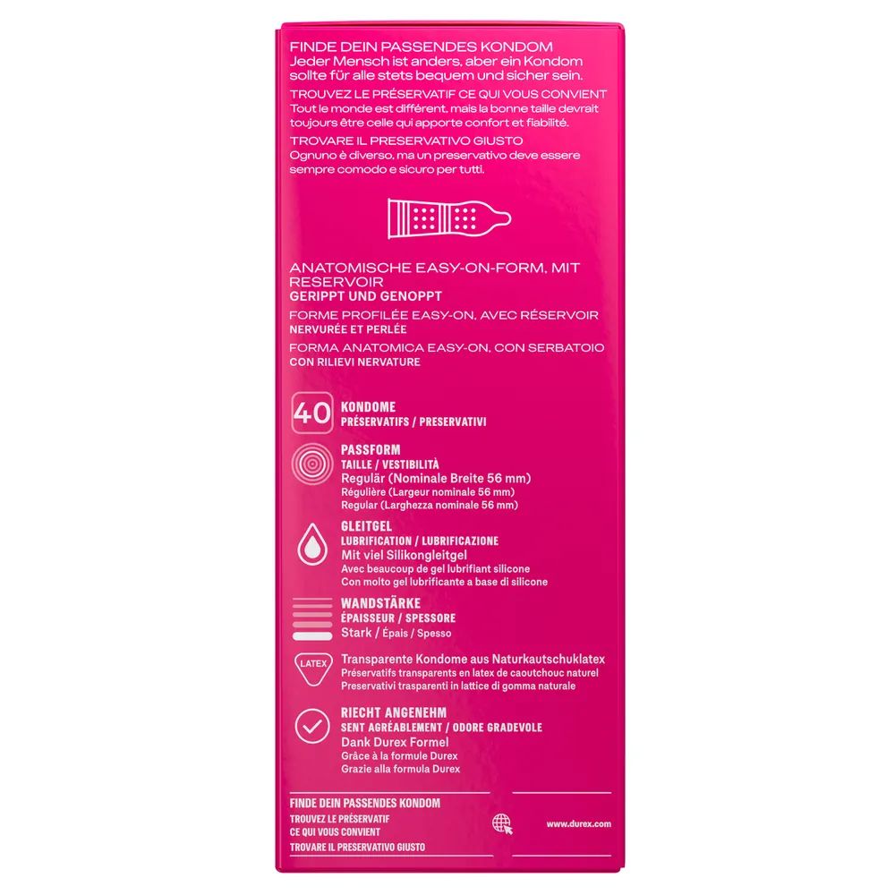 Durex Pleasure Me 40er