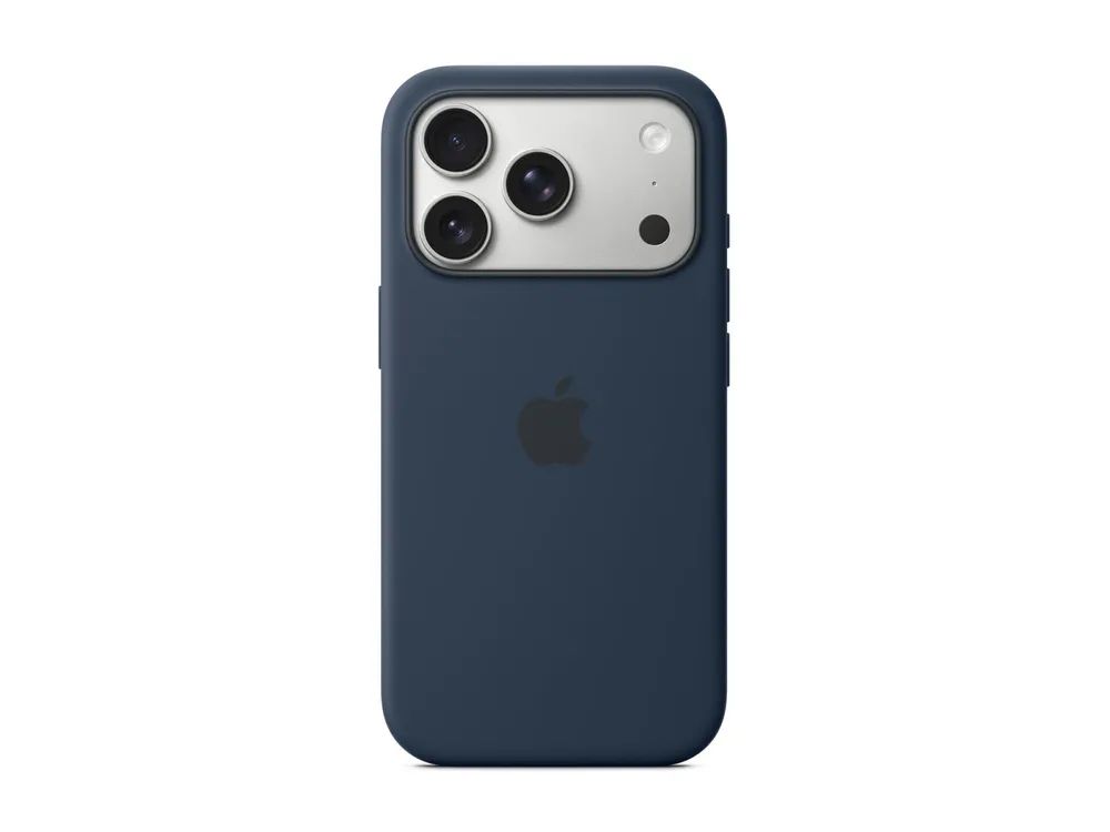 Apple iPhone 17 Pro Silicone Case with MagSafe– Midnight