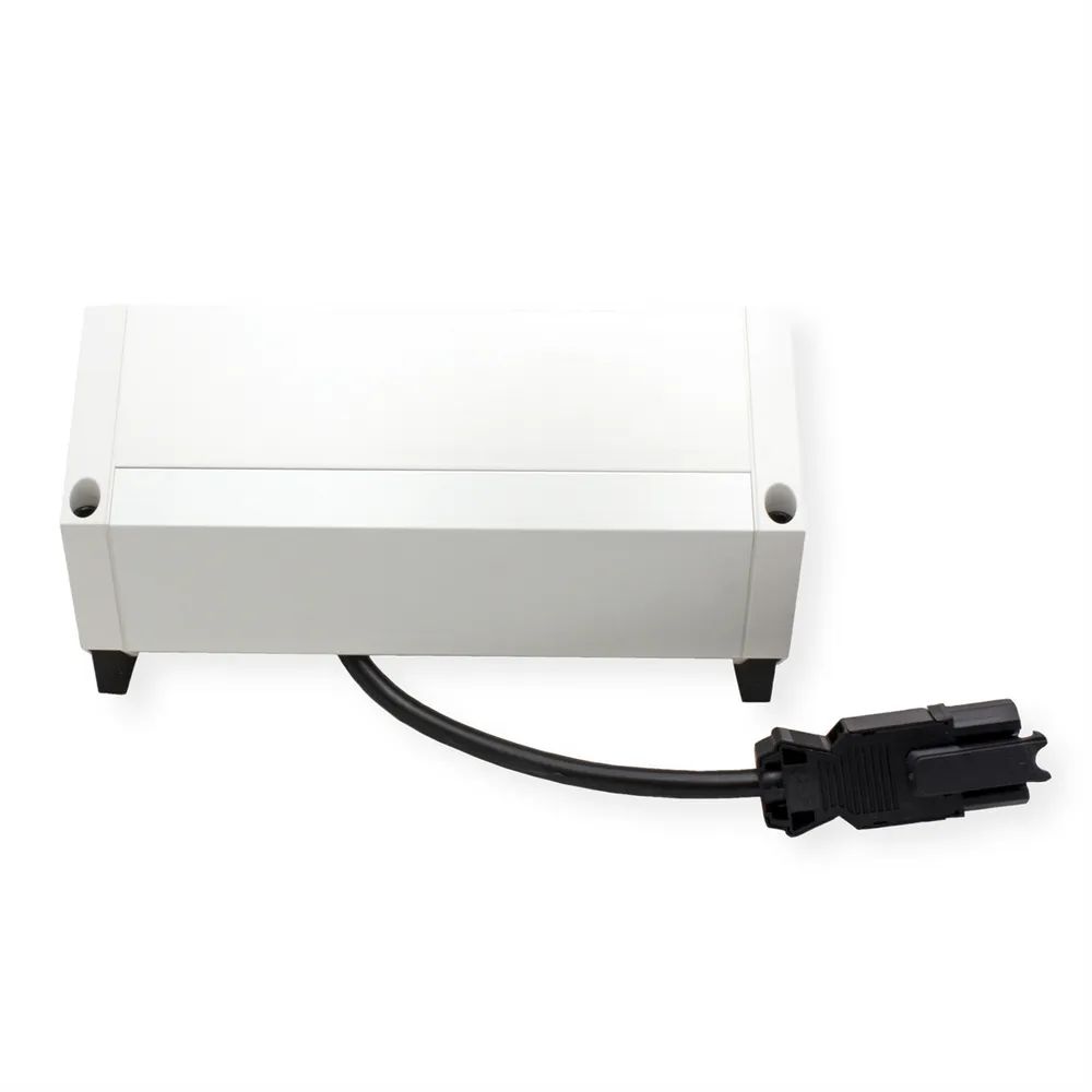 BACHMANN DESK2 2xUTE 1xUSB A/C 22W 0,2m GST18 RAL9010