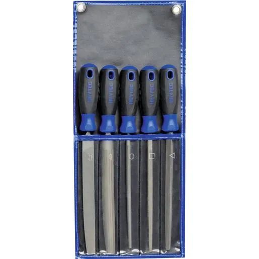 Heytec Tools 5TLG IN ROLLTASCHE / HEYTEC WERKSTATTFEILEN-SATZ 50816800500