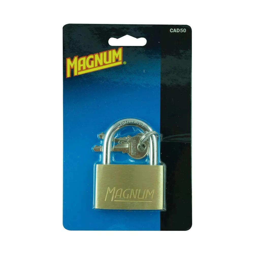 MASTER LOCK Vorhangschloss 50 CAD Magnum, Messing, Br. 50 mm, verschiedensp. SB