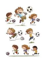 HERMA Sticker Decor Fußballfreunde