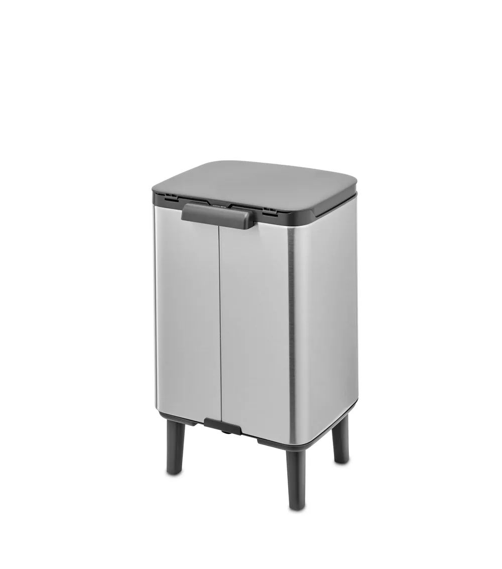 Brabantia Bo Mülleimer Hi, 7L - Matt Steel Fingerprint Proof