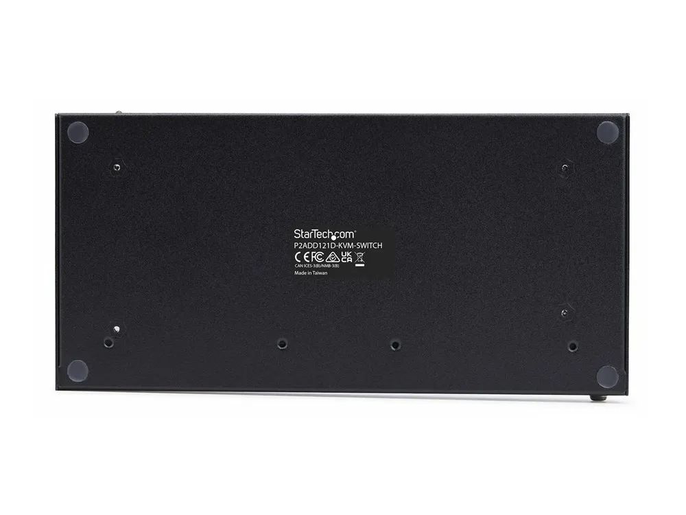 StarTech.com 2-Port Dual-Monitor DP KVM Switch w/Video Matrix, 4K 60Hz