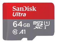 SanDisk Ultra microSDXC 140MBs+Adapt 2Pack - Extended Capacity SD (MicroSDHC)