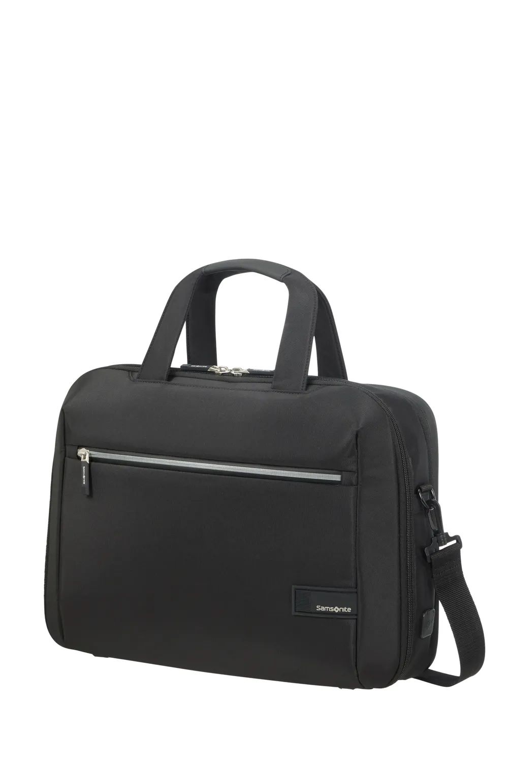 SAMSONITE LITEPOINT BAILHANDLE 15.6" EXP, BLACK