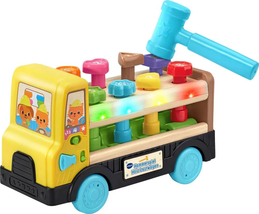 VTech Electronics Europe BV Hammerspiel Holz-Lastwagen