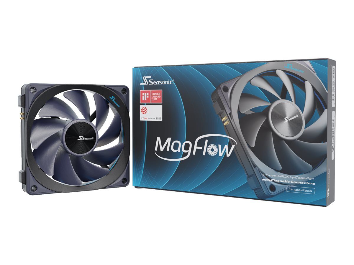 Seasonic MagFlow 1225 PWM - Gehäuselüfter - 120