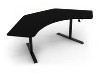 Arozzi Gaming-Tisch Arena Angelo PureBlack 135°-225x102cm1/2