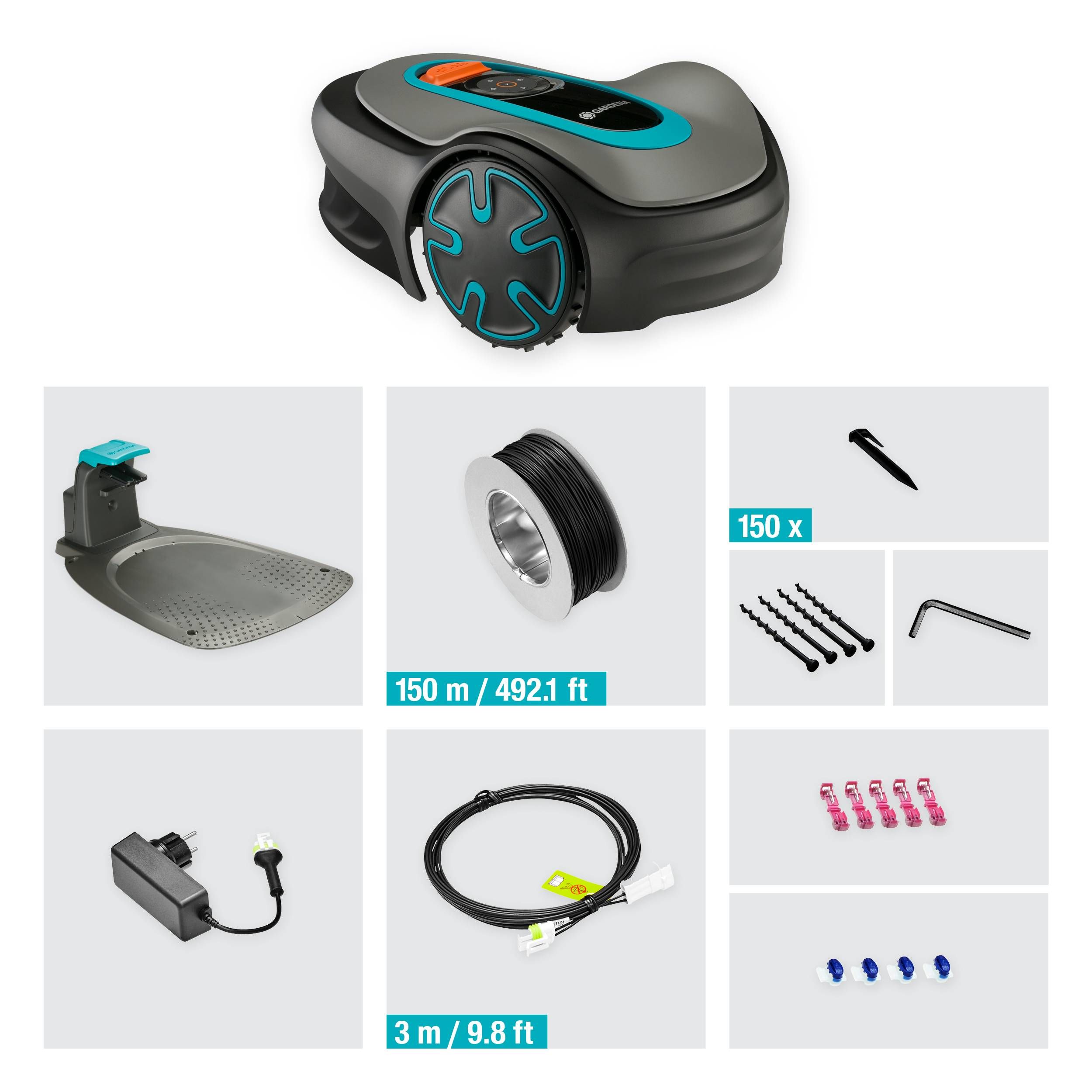Gardena Mähroboter SILENO minimo 500 m² Open-Box