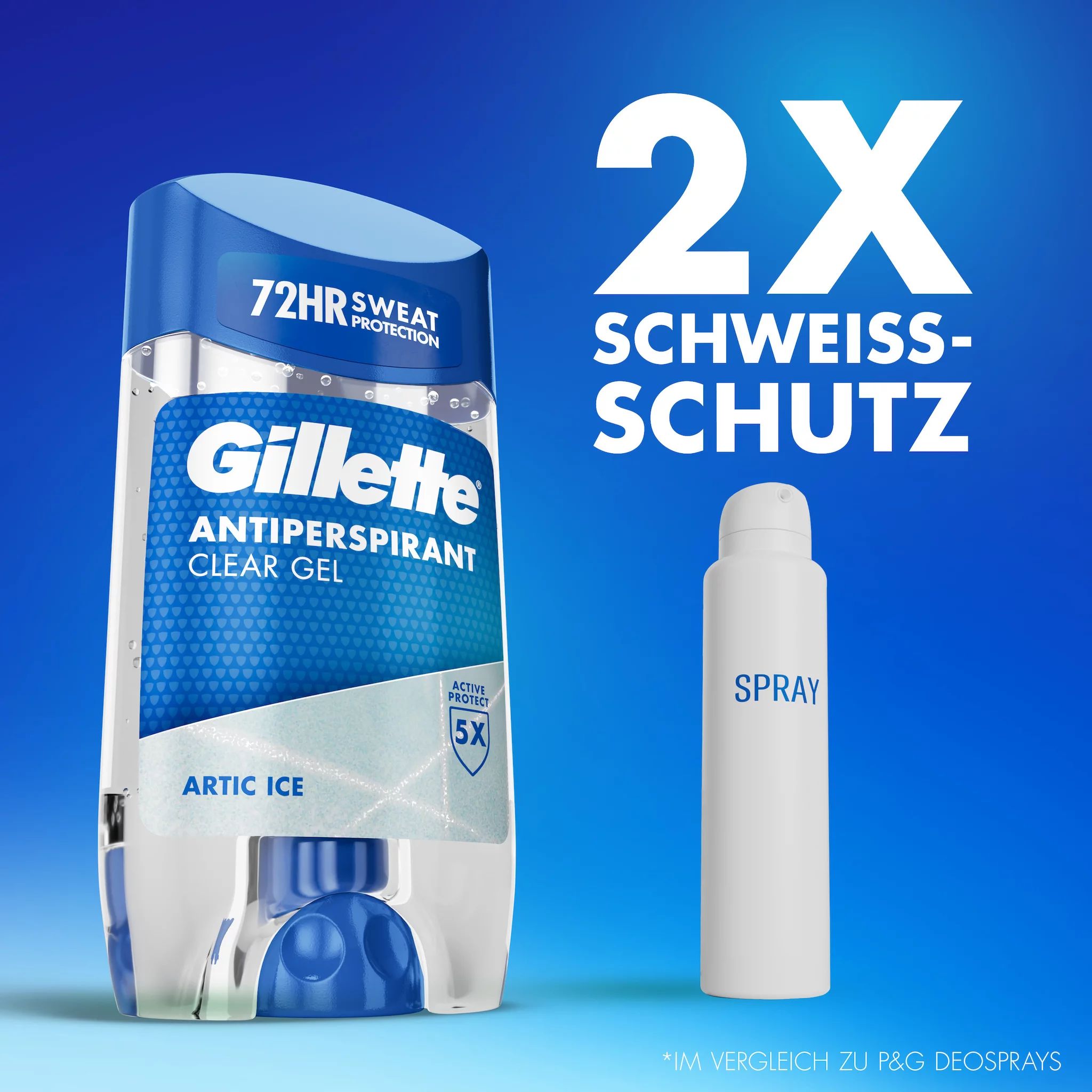 Gillette Clear Gel Anti-Transpirant Cool Wave
