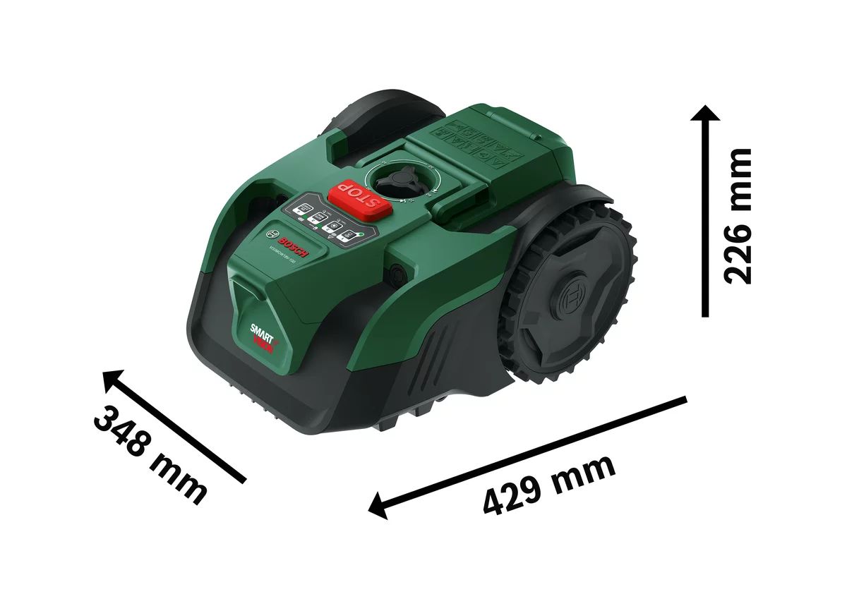 Bosch  VISIMOW18V-100 Akku-Mähroboter mit Zubehör - bis 100m²