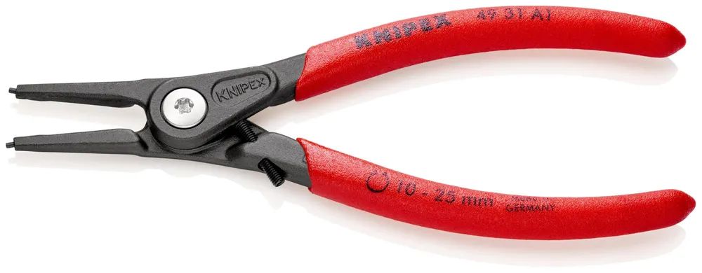 KNIPEX Präzisions-Sicherungsringzange für Außenringe auf Wellen mit Überdehnungsschutz 140 mm