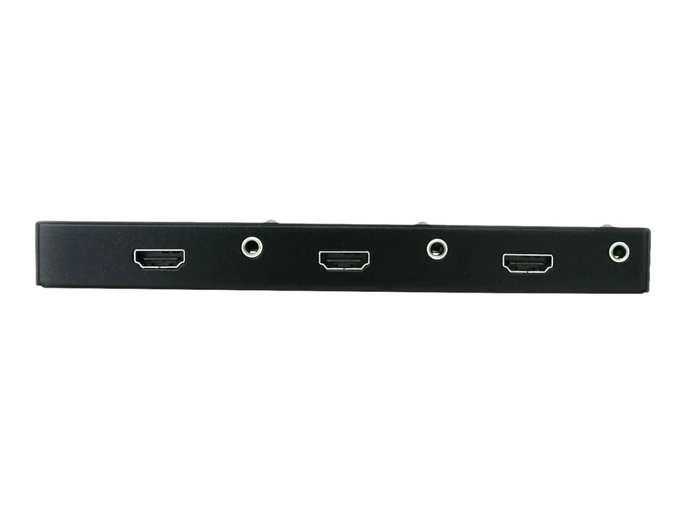 StarTech.com HDMI Splitter 1 In 2 Out - 1080p - 2 Port - Signal Amplifier - Rugged - HDMI Multi Port - HDMI Audio Splitter (ST122HDMI2)