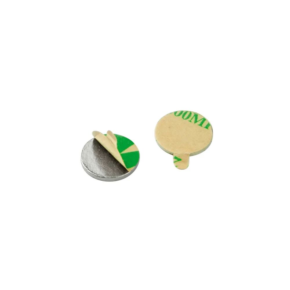 SUPERMAGNETE Scheibenmagnet selbstklebend Ø 10 mm