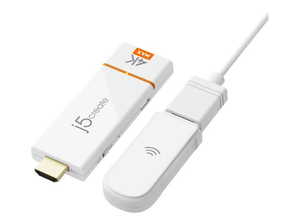 j5create ScreenCast 4K JVAW76MAX - Wireless Video-/Audio-Erweiterung