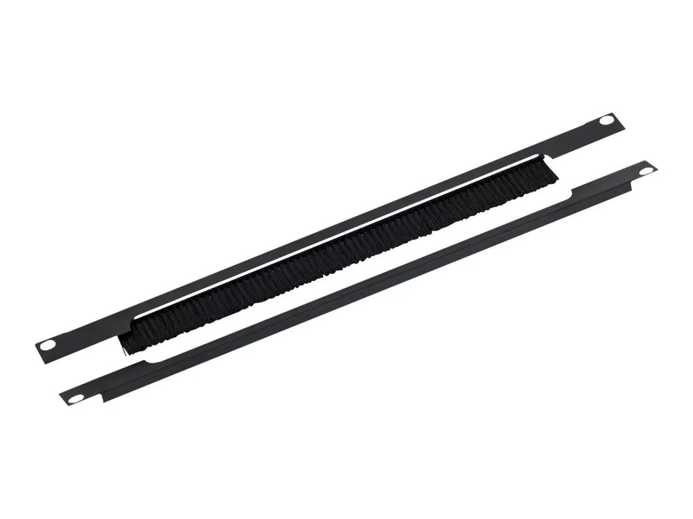 TRITON Rack-Blende mit Bürste für Kabeldurchführung - 1U - 48.3 cm (19")