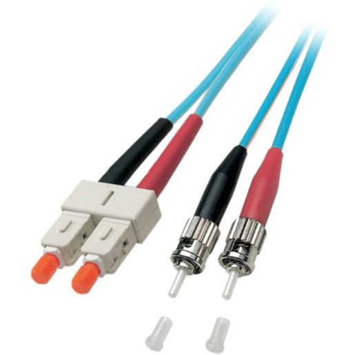 EFB SC/ST 2G50/125 2M OM3 TÜRKIS / LWL-PATCHKABEL LS0H O7353.2