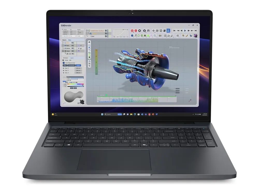Dell Pro Precision 5 16 PW516261 - Intel Core Ultra 7 366H / 2 GHz - vPro Enterprise - Win 11 Pro - RTX PRO 500 Blackwell - 32 GB RAM - 1 TB SSD Performance, SED, NVMe - 40.646 cm (16")