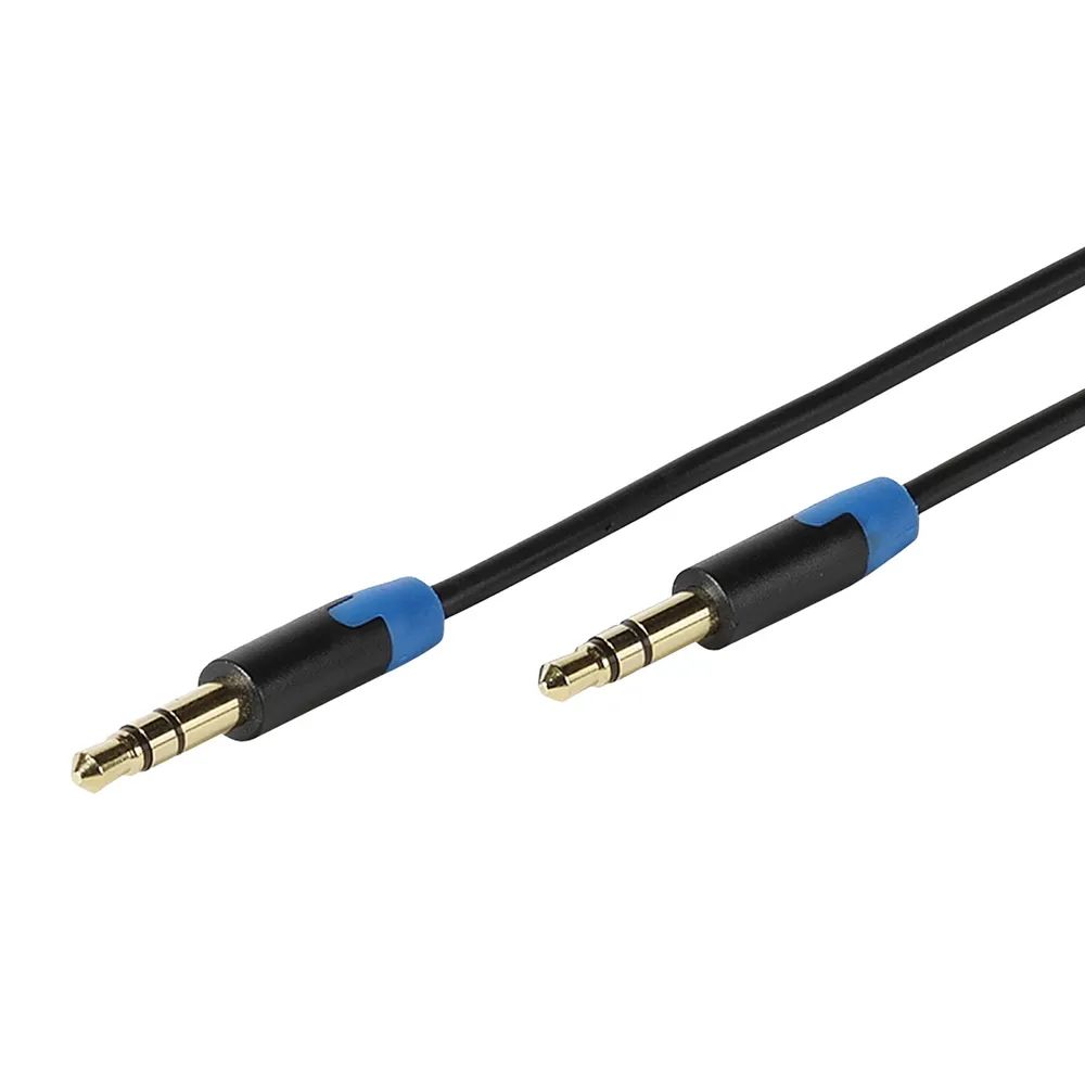VIVANCO Klinkenverbindung 3,5 mm, 0,6m