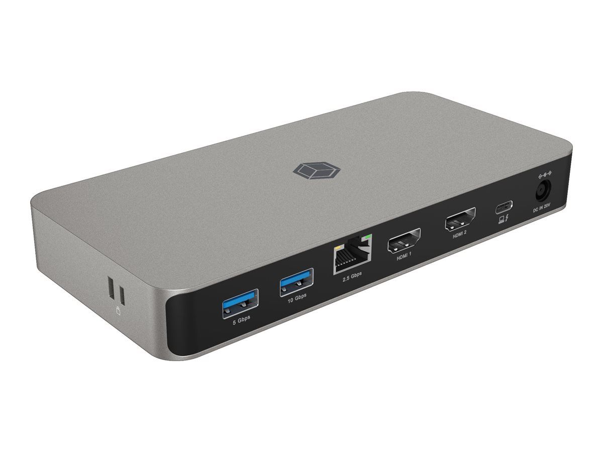 ICY BOX USB 4.0 Dockingstation mit zweifacher Videoausgabe