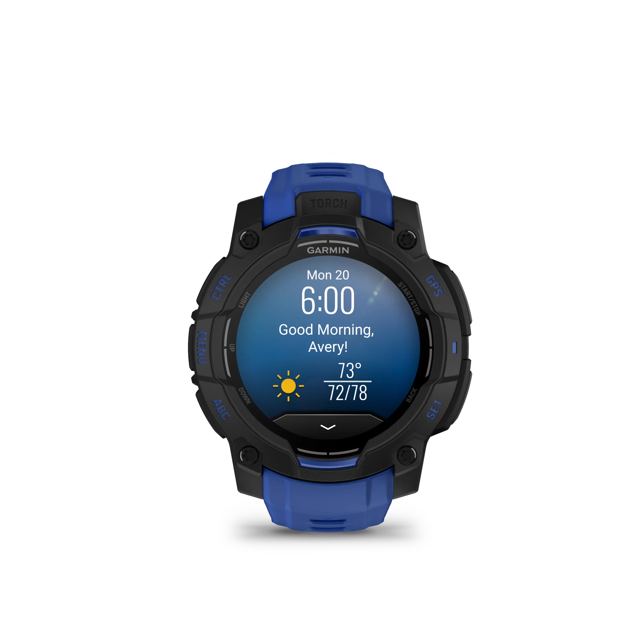 Garmin Instinct 3 AMOLED, 45mm, Bolt Blue