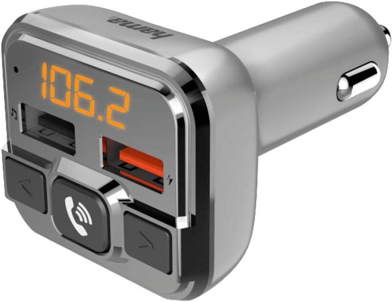 Hama FM-Transmitter für Handys 14165 mit Freisprechfunktion