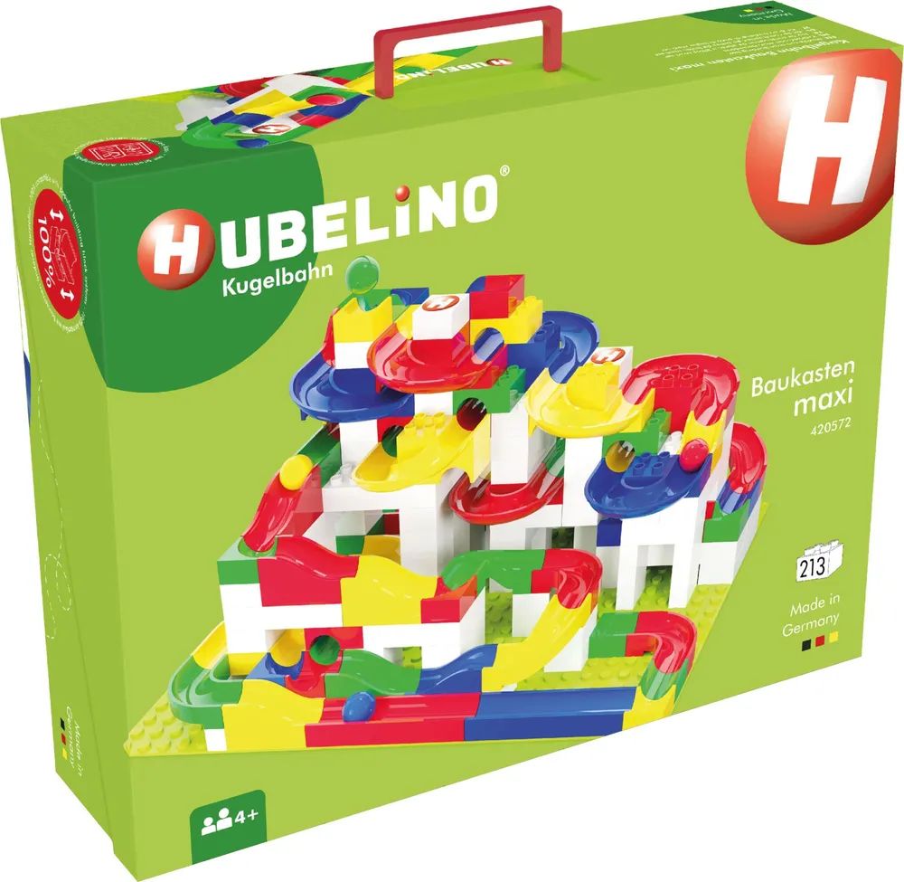 Hubelino GmbH Kugelbahn Baukasten maxi (213-teilig)