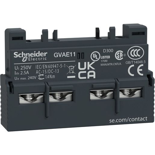 Schneider Electric HILFSKONTAKT 1S+1Ö FRONTAL / SCHN.E GVAE11