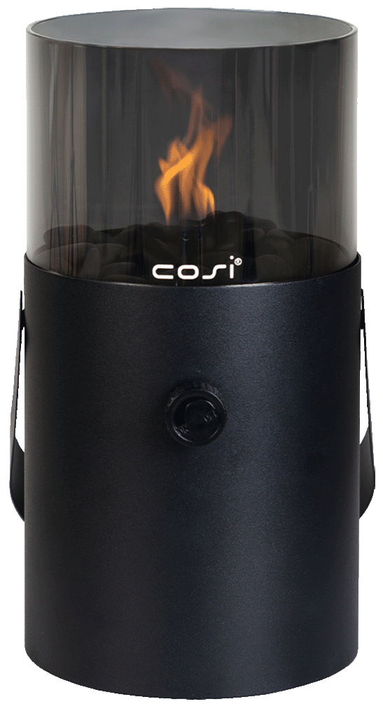 Travellife Gaslaterne Cosiscoop schwarz smoked