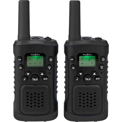 Nedis WALKIE TALKIE SET 2 HÖRER / NEDIS WLTK0610BK SW WLTK0610BK