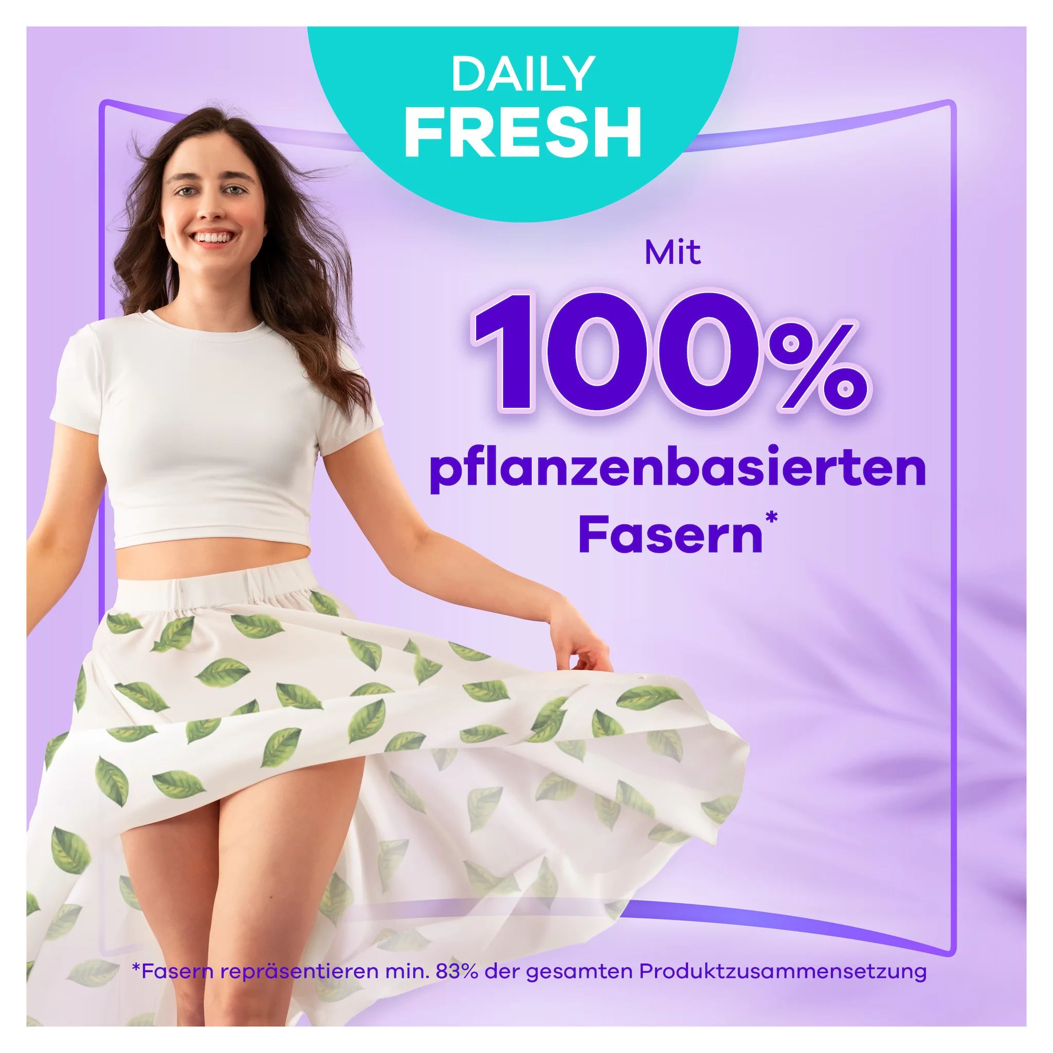 always Slipeinlage Daily Fresh Pflanzenbasiert, Normal BigPack 42