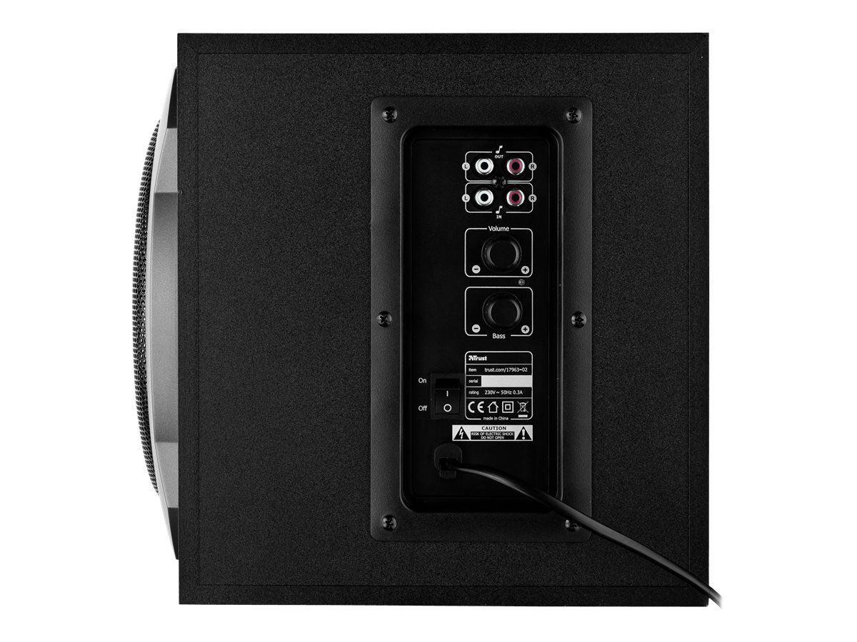 Trust GXT 38 - Lautsprechersystem - für PC - 2.1-Kanal - 60 Watt (Gesamt)