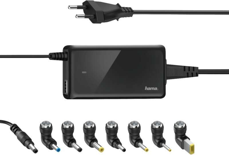 Hama 200000 Notebook-Netzteil SLIM, 19V/65W